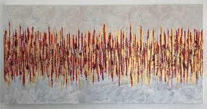 John Foppen - Rapsody In Red ...... # K05 . XL. GROOT. kopen? Bied vanaf 169!