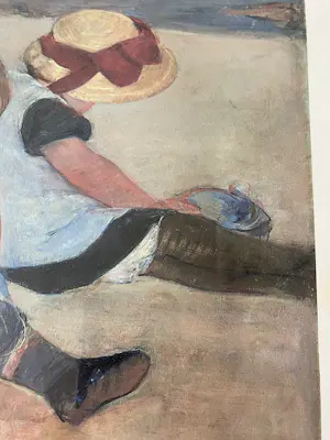 Mary Cassatt - Children playing on the beach kopen? Bied vanaf 35!