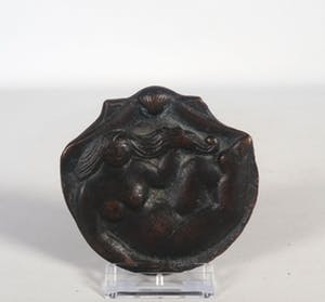 Jan Meefout - Bronzen object/penning, Schelp I kopen? Bied vanaf 200!