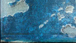 Els Rensink - Gemengde techniek op doek, Na ons de zondvloed III kopen? Bied vanaf 1!