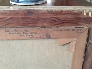 Louis Meys - Zicht op kerkje kopen? Bied vanaf 150!