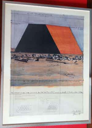 Christo - The Mastaba of Abu Dhabi (Project for the UAE) verkocht voor € 349!
