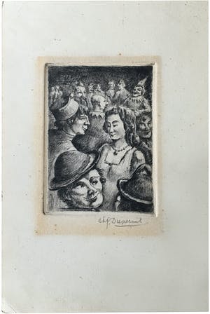 Alexander Gerhardus Dieperink - Clown en vrolijk volk. kopen? Bied vanaf 1!