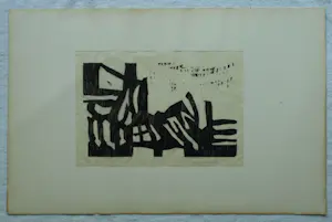 Frits Vanen - 4x Houtsnede , Holland Festival en Theater – 1961 – oplage 15 ex. kopen? Bied vanaf 50!