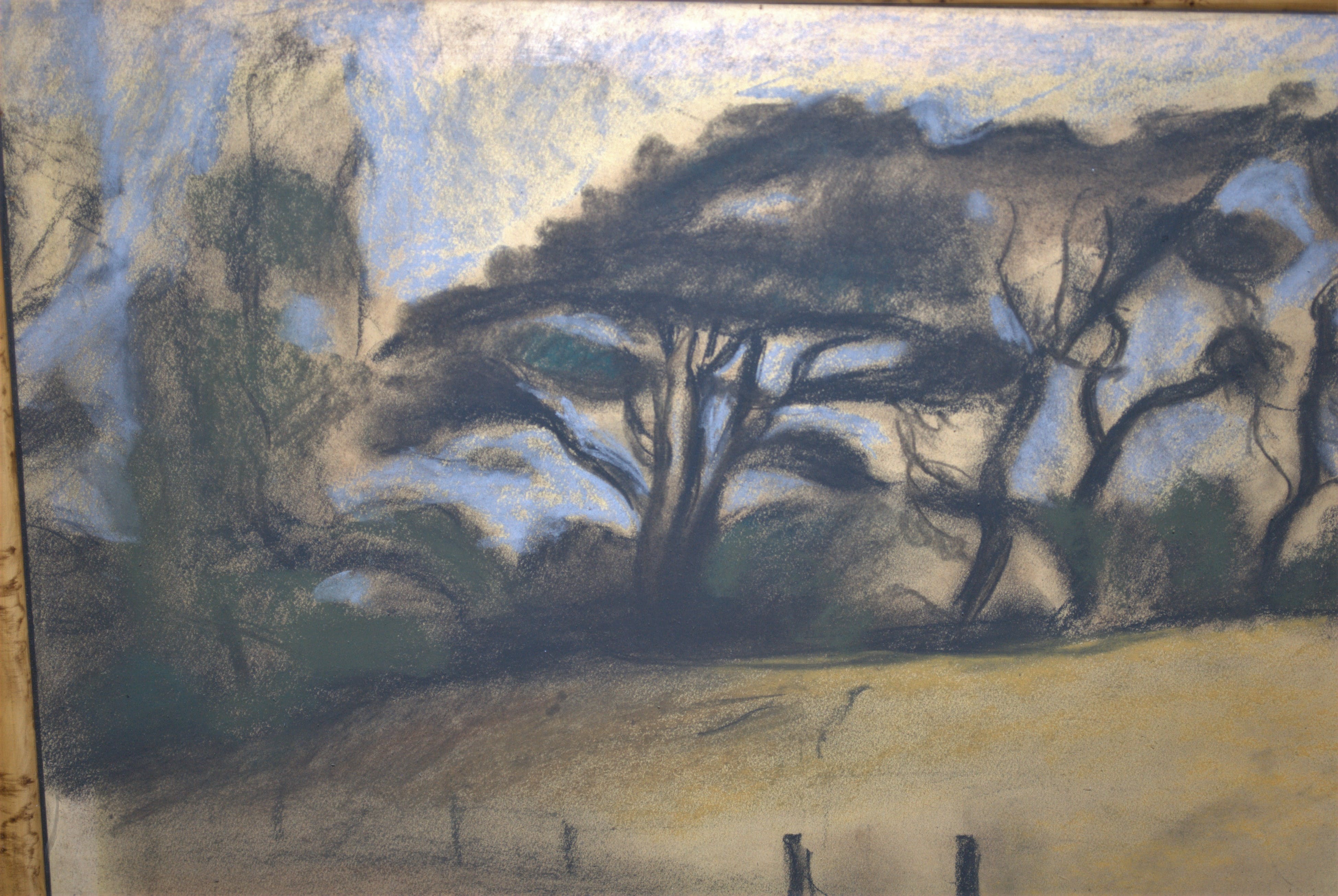 Piet van Wijngaerdt - pastel duinlandschap _ Bergense School kopen? Bied vanaf 175!