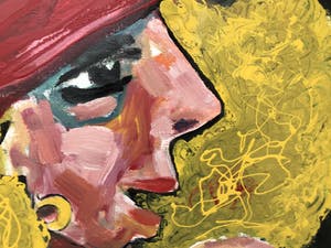 Martin van Wordragen - Olieverf op doek - Pitspoes (60x50) kopen? Bied vanaf 350!