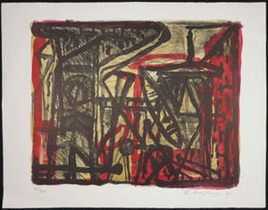Theo Kuijpers - Litho, Zonder titel kopen? Bied vanaf 1!