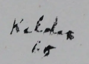 Toon Kelder - Abstract werk - 2 kopen? Bied vanaf 50!