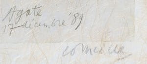 Corneille - Litho op geschept papier, Agate - Ingelijst kopen? Bied vanaf 300!