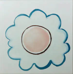 Buy Paul Nassenstein - Gouache op papier, Bloem? Bid from 200!