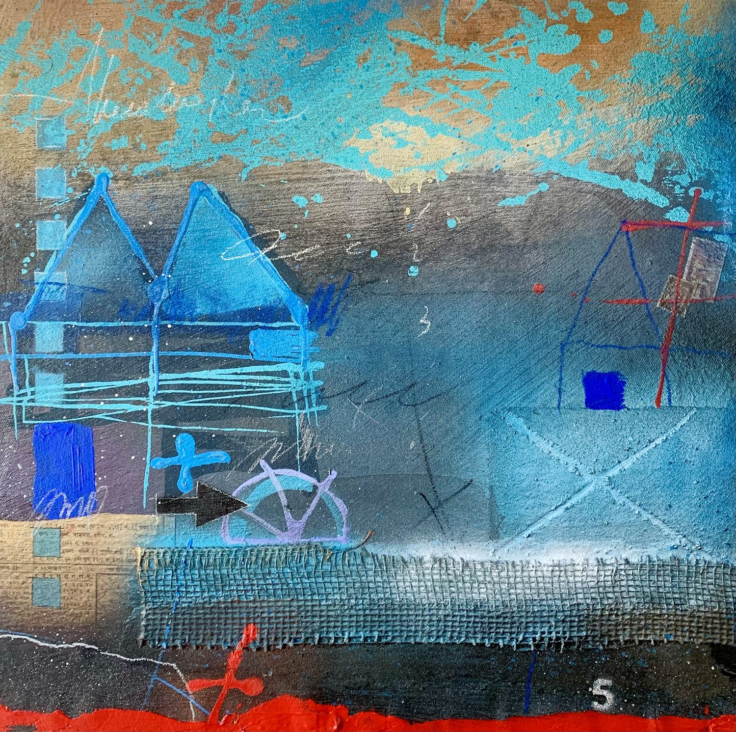 Theo Koster - De blauwe deur kopen? Bied vanaf 175!