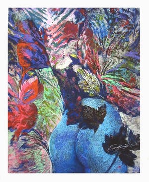 Ernst Fuchs - Le Poppo en Vase - Handgesigneerde Giclée kopen? Bied vanaf 45!