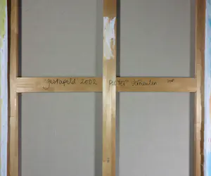 Pieter Vermeulen - Acryl op doek, Gestapeld (Zeer groot) kopen? Bied vanaf 250!