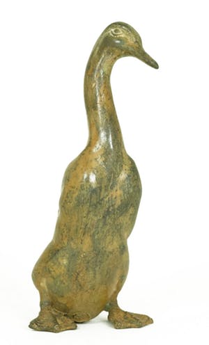 Pierre Chenet - Bronzen beeld van gans kopen? Bied vanaf 65!