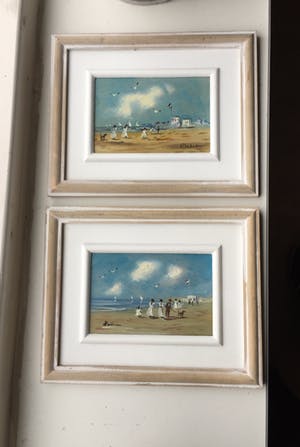 Henk Poeder - Strandgezicht kopen? Bied vanaf 75!