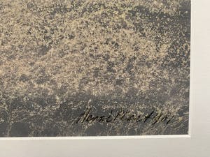 Henri Plaat - gemengde techniek op papier - zonder titel - 1981 (UNIEK WERK) kopen? Bied vanaf 1!