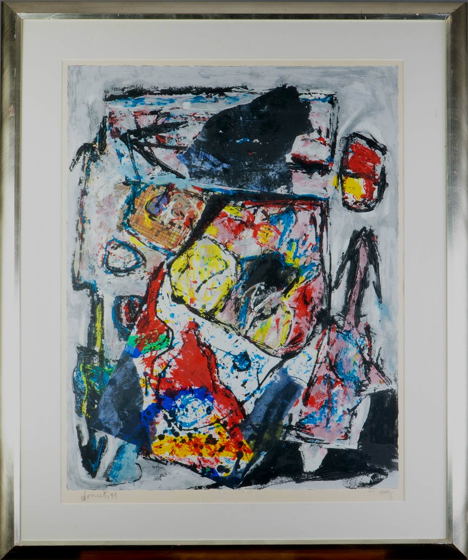 Jacques Doucet - Ingelijste litho - 1991 verkocht voor € 200!