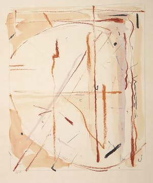 Joris Geurts - Krijt en gouache, Zonder titel kopen? Bied vanaf 1!