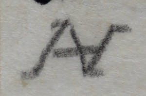 Aad de Haas - Linosnede : Vrouwelijk naakt van achteren gezien, naast een salontafel kopen? Bied vanaf 55!