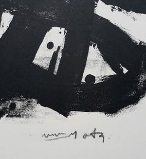 Wim Motz - Compositie IV, litho kopen? Bied vanaf 45!