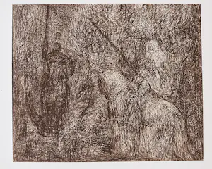 Marius Bauer - Het complete werk - Carel ende Elegast - 10 litho's - alle potloodgesigneer kopen? Bied vanaf 89!