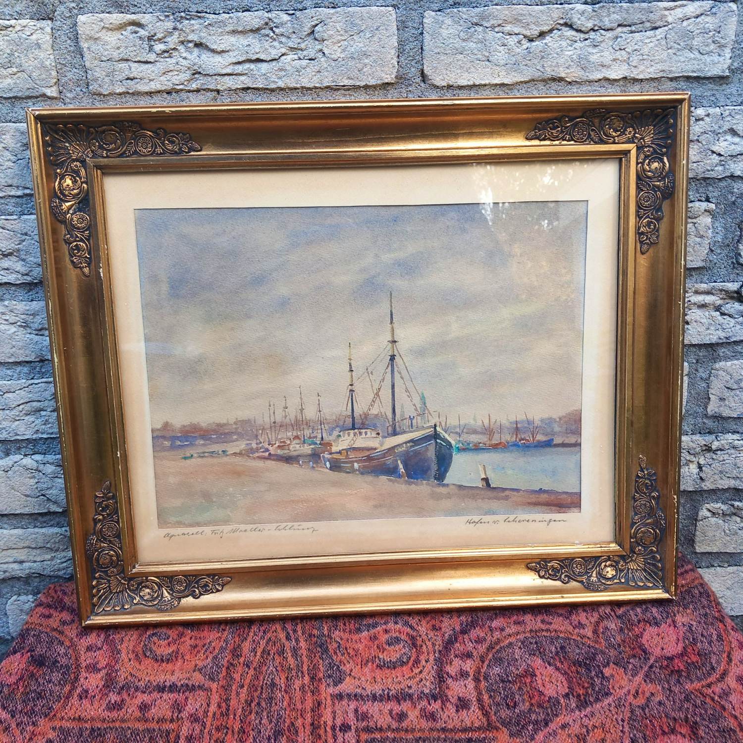 Fritz MOLLER-SCHLÜNZ - Haven Scheveningen kopen? Bied vanaf 65!