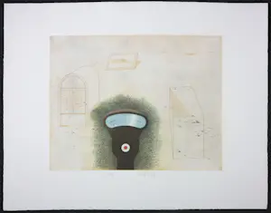 Werner Nöfer - Radierung, Ohne Titel kopen? Bied vanaf 1!