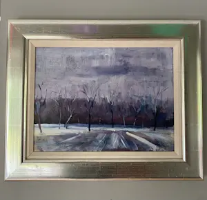 Theo Onnes - Winters landschap kopen? Bied vanaf 120!