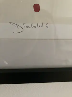 Natacha Pirnay - Litho ‘Diabolik’6 kopen? Bied vanaf 40!