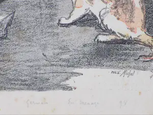 Theophile Alexandre Steinlen - Een hapje voor de kat - Litho kopen? Bied vanaf 50!