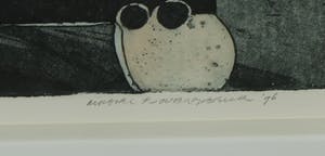 Michel van Overbeeke - Kleurenets met bladgoud, On my way I - Ingelijst kopen? Bied vanaf 35!