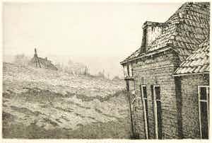 Reinder Homan - Ets, Aan het eind van de lijn verkocht voor € 50!