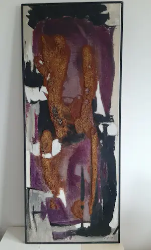 Wietse Hoving - abstract materie-schilderij kopen? Bied vanaf 100!