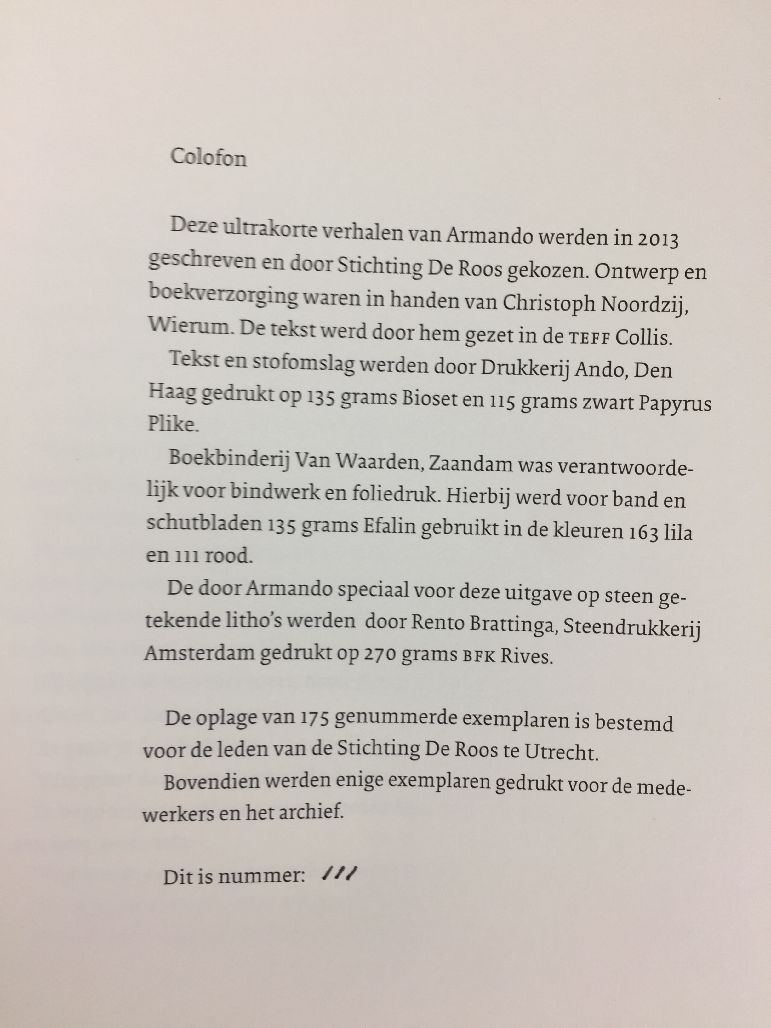 Armando - Portfolio Stichting de Roos, 'Zichzelf', incl. twee litho's 2013 (ZELDZAAM) kopen? Bied vanaf 425!