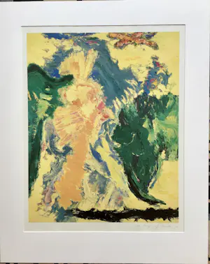 Jan Commandeur - Abstract, hand gesigneerd,1973, ingelijst kopen? Bied vanaf 30!