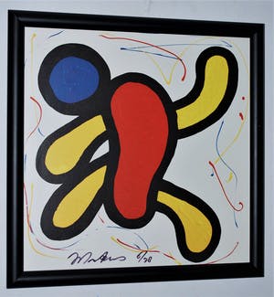 Berry Martens - Gesigneerde print op canvas/spieraam, oplage slechts 38 - EXTRA: gesigneerd boek kopen? Bied vanaf 1!