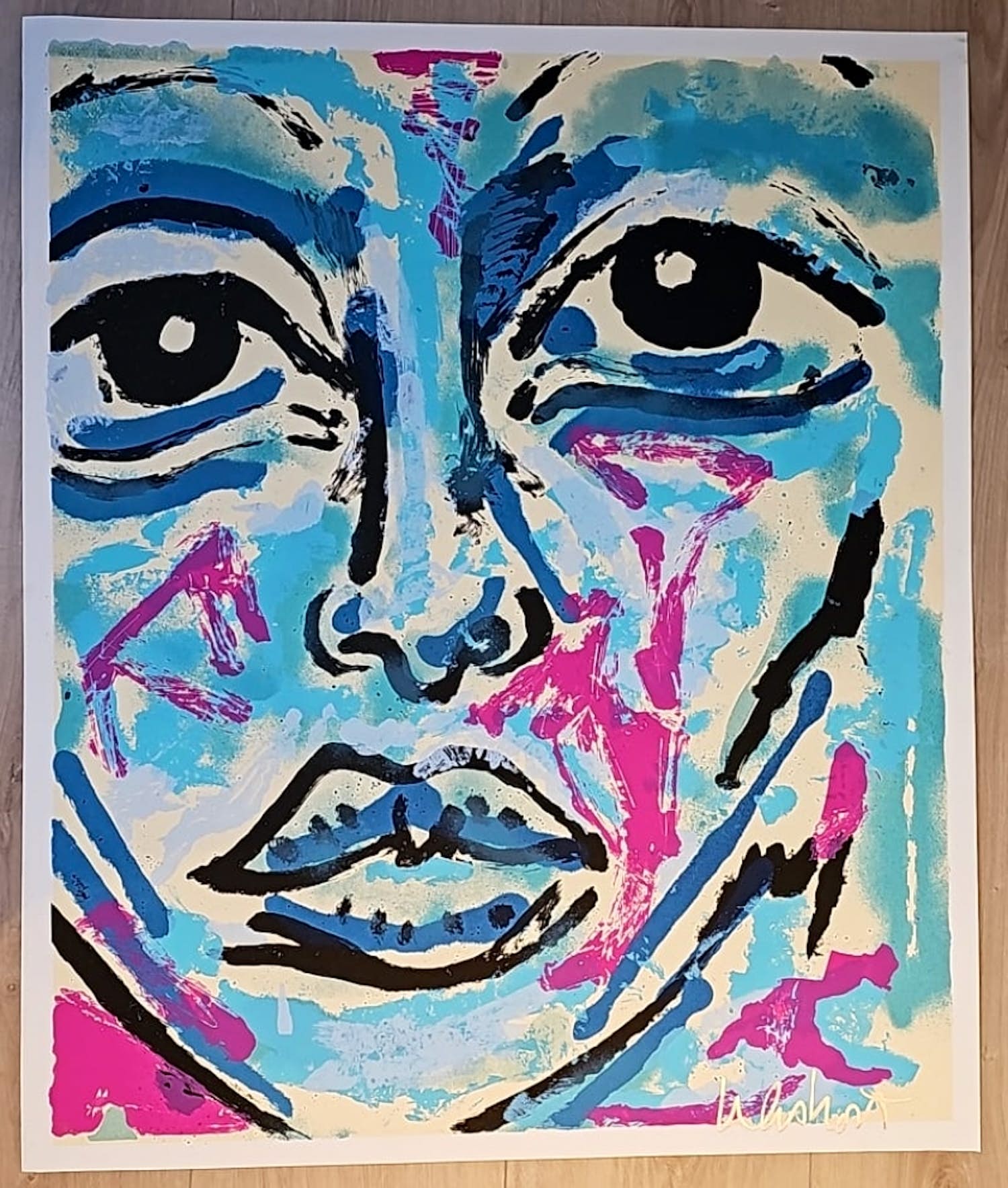 Peter Klashorst - Pooh - handgesigneerd - groot - 100 ex. verkocht voor € 1!