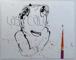 Geert Jan Jansen - gemengde techniek op papier | 'Last Call' kopen? Bied vanaf 100!