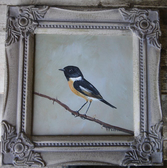 Henk Poeder - pendant vogeltjes  kopen? Bied vanaf 70!