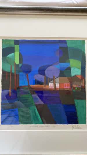 Ton Schulten - Boerderij in zonlicht verkocht voor € 250!