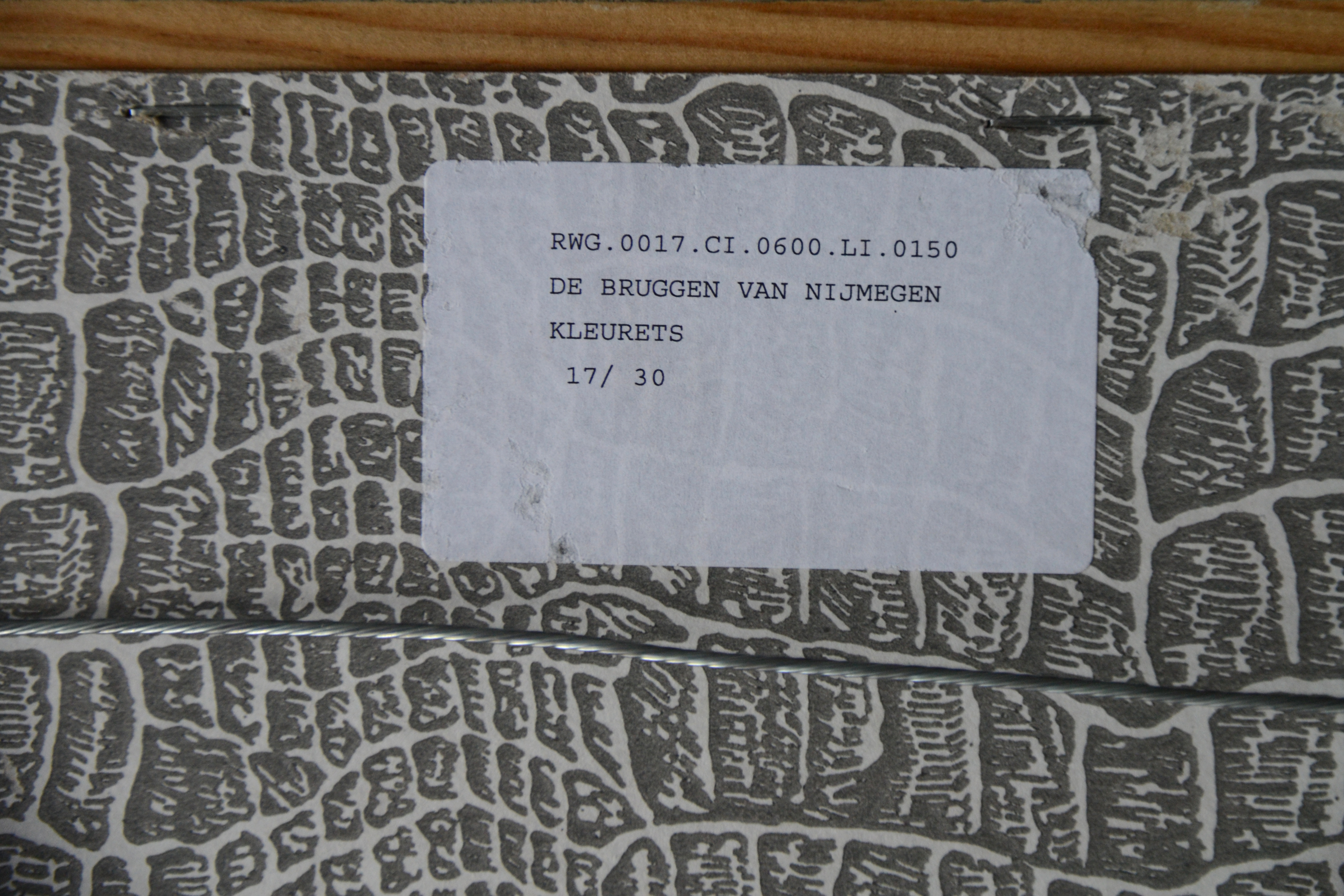 Rolf Weijburg - De Bruggen van Nijmegen (Nijmegenprent 2010) kopen? Bied vanaf 150!