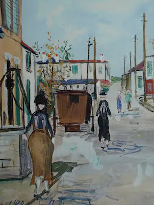 Maurice Utrillo - Kunst-Schoolplaat uit 1975 , Avallon - Stichting Beeldende Vorming Utrecht kopen? Bied vanaf 35!