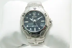 Acheter6- Seiko Kinetic Auto Relay Divers 5J22-0A50 Watch - 100m BLUE? Enchérissez de 30!