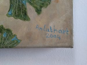 An Luthart - Zonder Titel (''Reptiel op ammoniet'') 2004 kopen? Bied vanaf 1!
