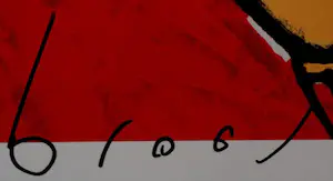 Herman Brood - Zeefdruk: Horen, zien en zwijgen kopen? Bied vanaf 775!