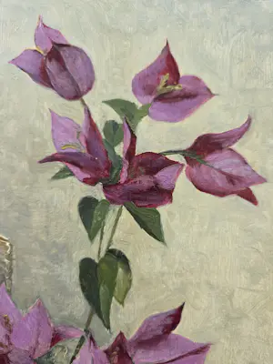 Jan Coenraad Nachenius - Bloemen. Bougainville. Stilleven. Monogram. kopen? Bied vanaf 249!