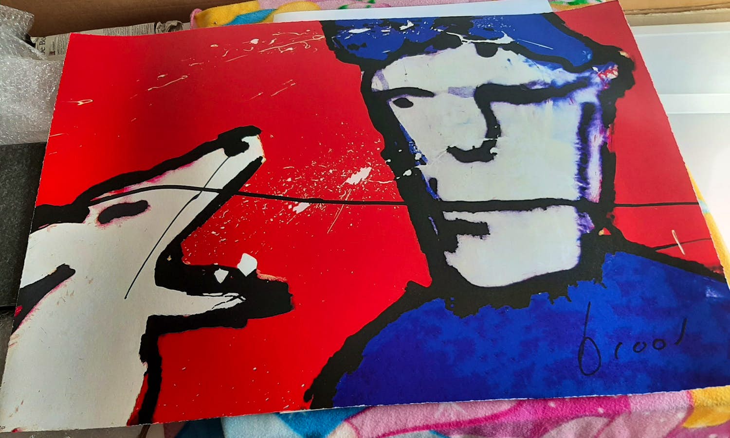 Herman Brood - Iggy, de lievelingshond van Herman Brood verkocht voor € 350!