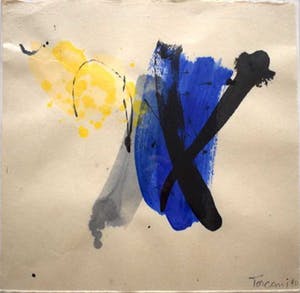 Bep Toscani - Gemengde techniek, Ingelijst kopen? Bied vanaf 70!