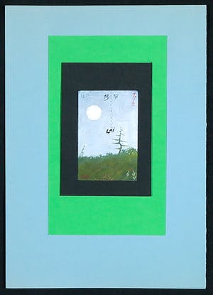 Leon Savelsberg - Gouache op papier, Zonder titel kopen? Bied vanaf 1!