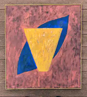 Ruscha Langelaan - Stierenkop, abstract kopen? Bied vanaf 100!